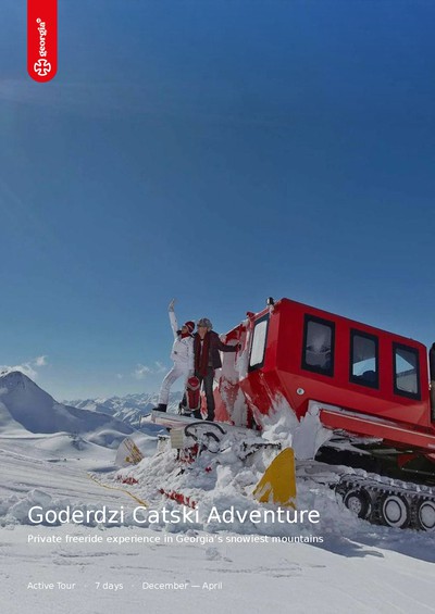 Goderdzi Catski Adventure Brochure