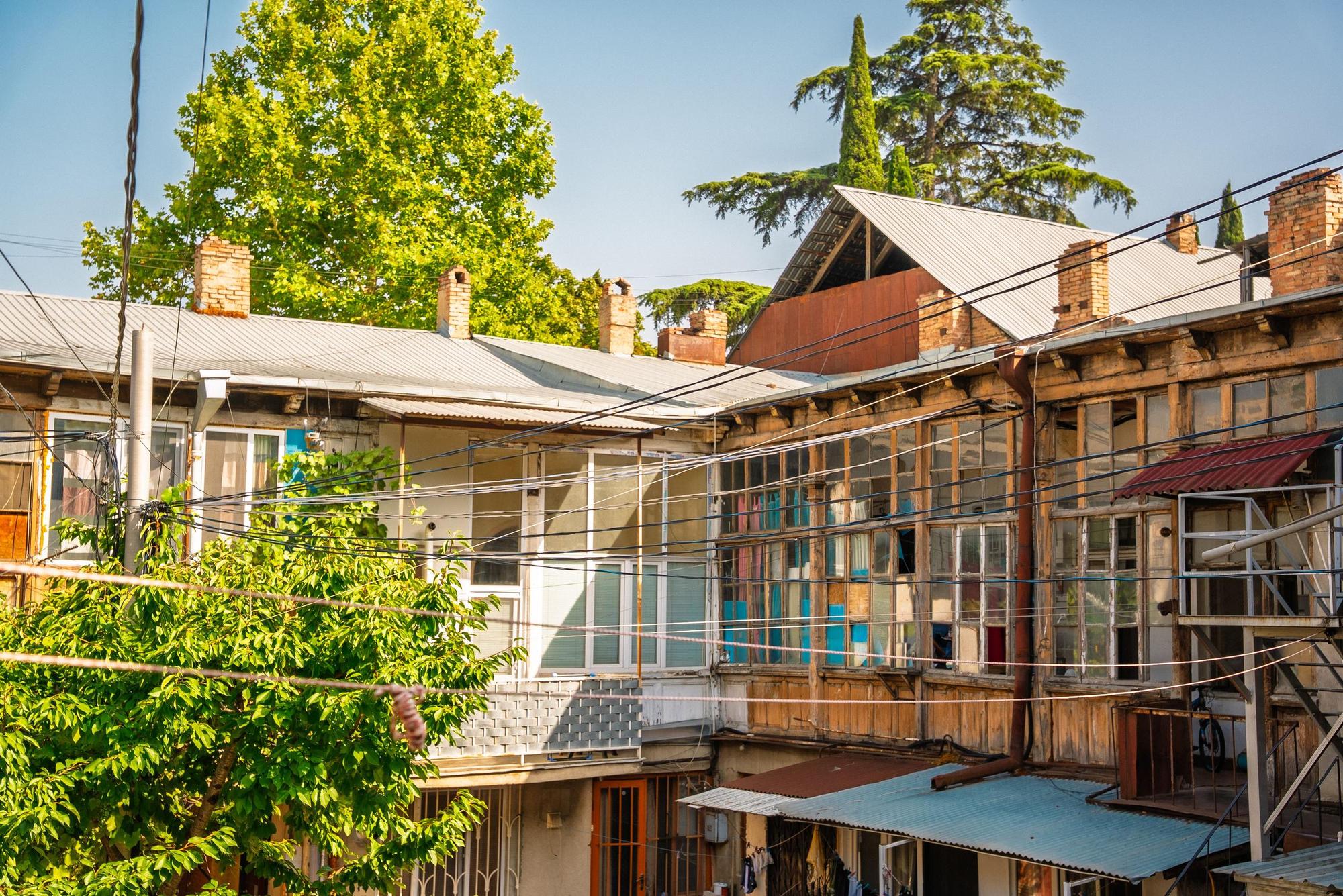 Patios italianos de Tbilisi