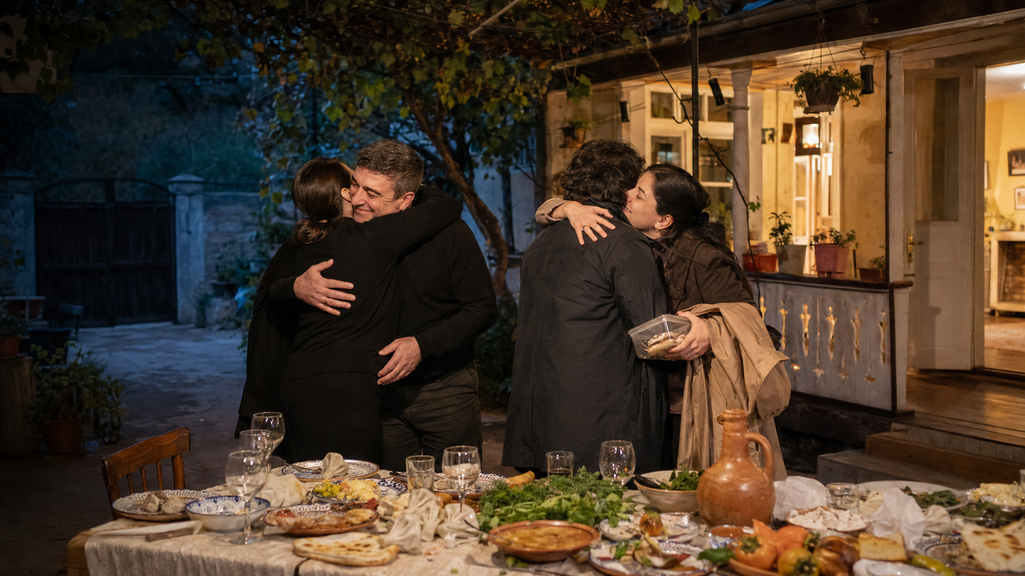 The Georgian Goodbye Takes 45 Minutes