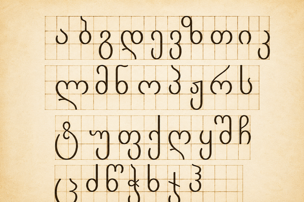 Georgian Alphabet
