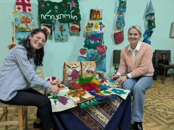 Felted Scarf Masterclass. Görüntü izni: &copy; ირიათონი