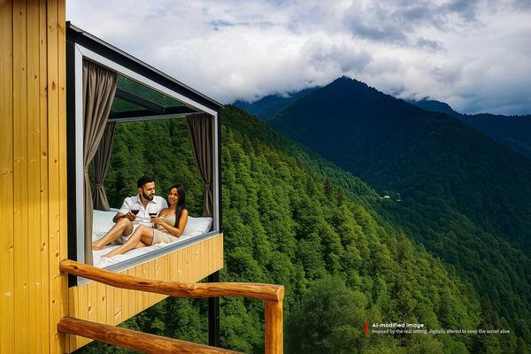 Secret Romantic Hotel in Adjara