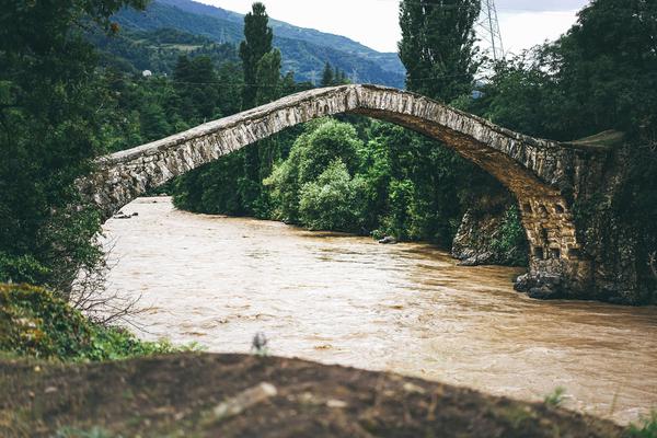XI Century Dandalo Bridge in Adjara