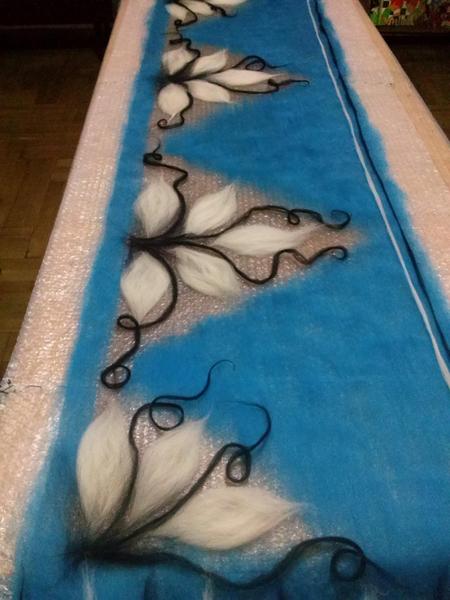 Felted Scarf Masterclass. Görüntü izni: &copy; ირიათონი