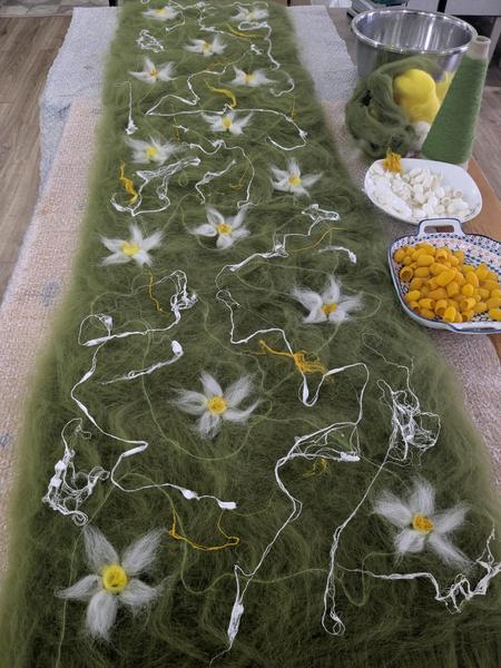 Felted Scarf Masterclass. Изображение предоставлено: &copy; ირიათონი