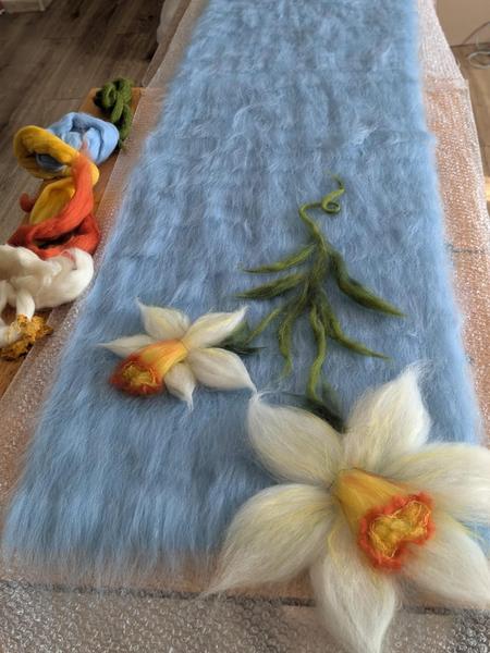 Felted Scarf Masterclass. Изображение предоставлено: &copy; ირიათონი