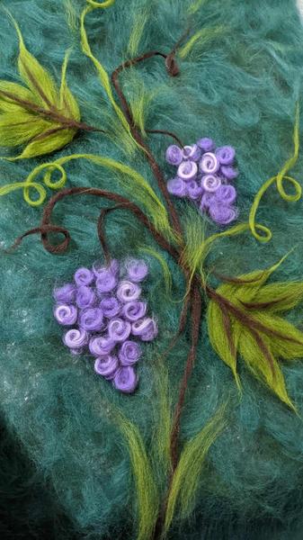 Felted Scarf Masterclass. Изображение предоставлено: &copy; ირიათონი