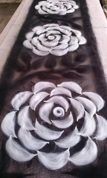 Felted Scarf Masterclass. Görüntü izni: &copy; ირიათონი