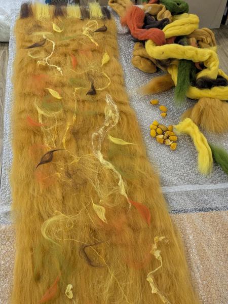 Felted Scarf Masterclass. Изображение предоставлено: &copy; ირიათონი