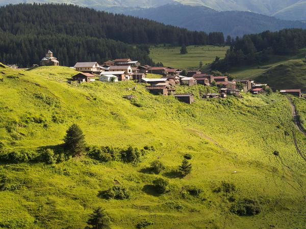 Villaggio di Shenako in Tusheti