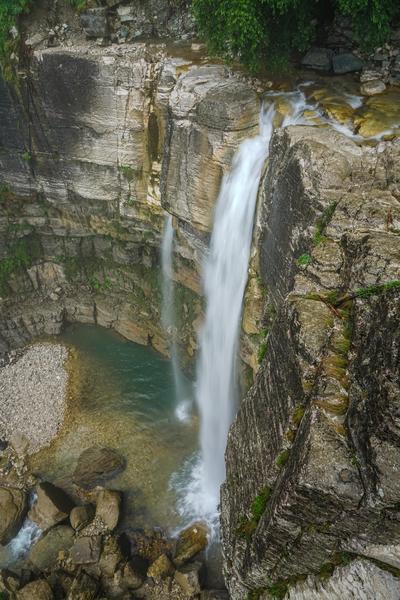 Kinchkha Waterfall in Georgia